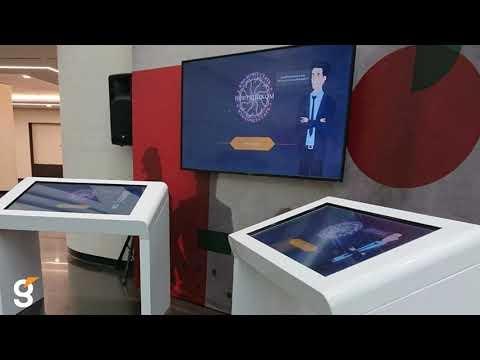 Интерактивная техника для мероприятия компании Татнефть г. Альметьевск