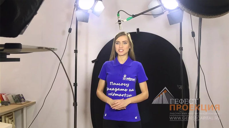 Теперь мы снимаем видео для виртуальных промоутеров в качестве 4K UHD