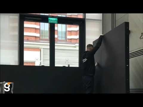 Компания ООО Гефест проекция РТ предоставила в аренду угловую светодиодную фотозону с зеркальным полом