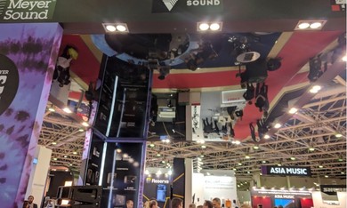 ISR-2017. Экспоцентр. Застройка стенда под ключ для компании Major Sound