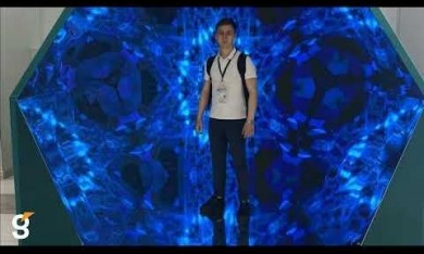 Гефест Проекция предоставила в аренду светодиодную фотозону Калейдоскоп