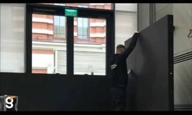 Компания ООО Гефест проекция РТ предоставила в аренду угловую светодиодную фотозону с зеркальным полом